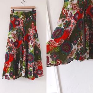 Tropic Bliss wide flare palazzo pants size large.   TB